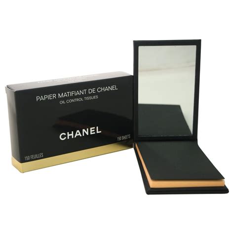 chanel kaft papier|PAPIER MATIFIANT DE CHANEL OIL CONTROL TISSUES.